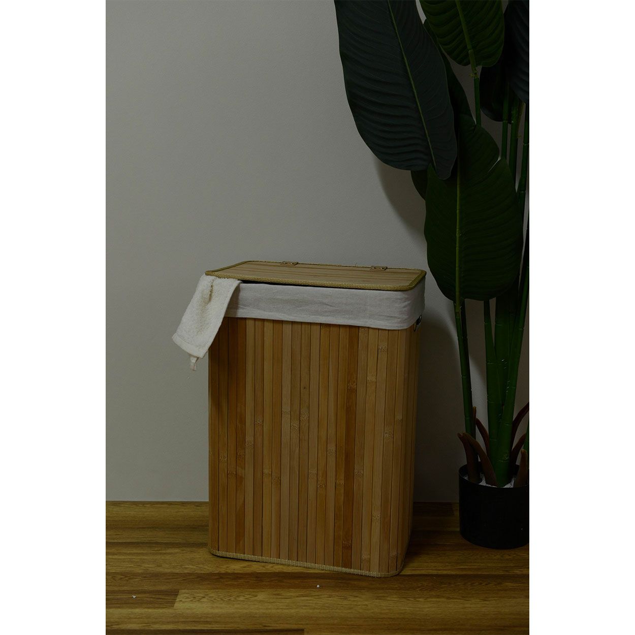 Bamboo Medium Laundry Basket
