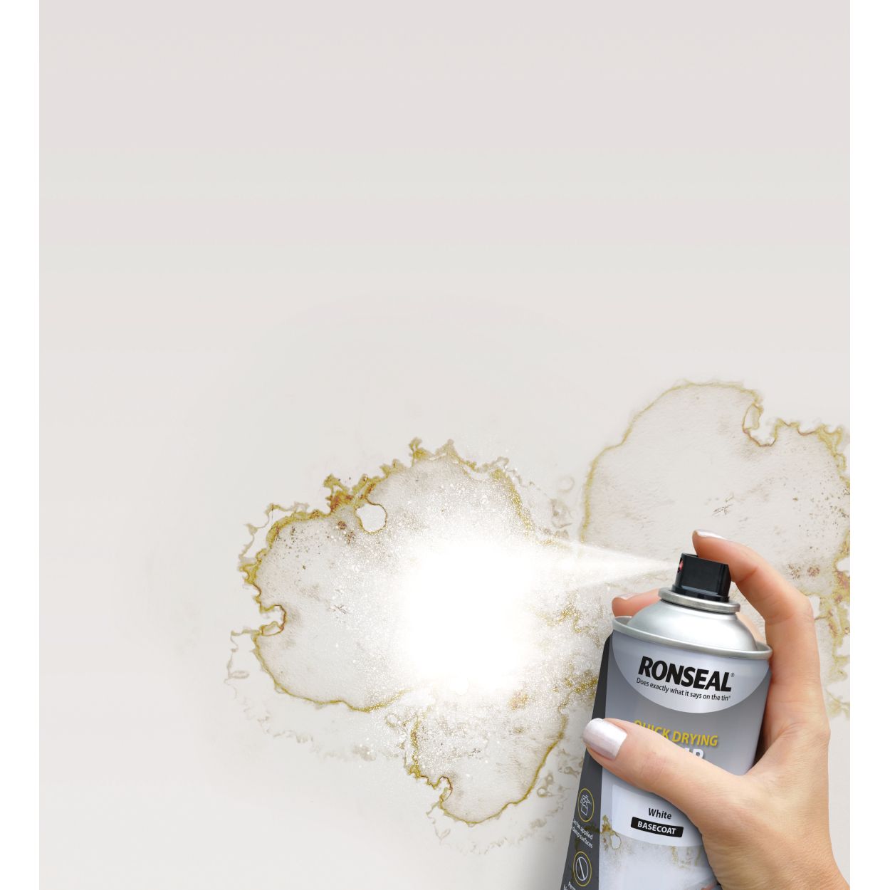 Ronseal Quick Drying Damp Seal Aerosol 400Ml