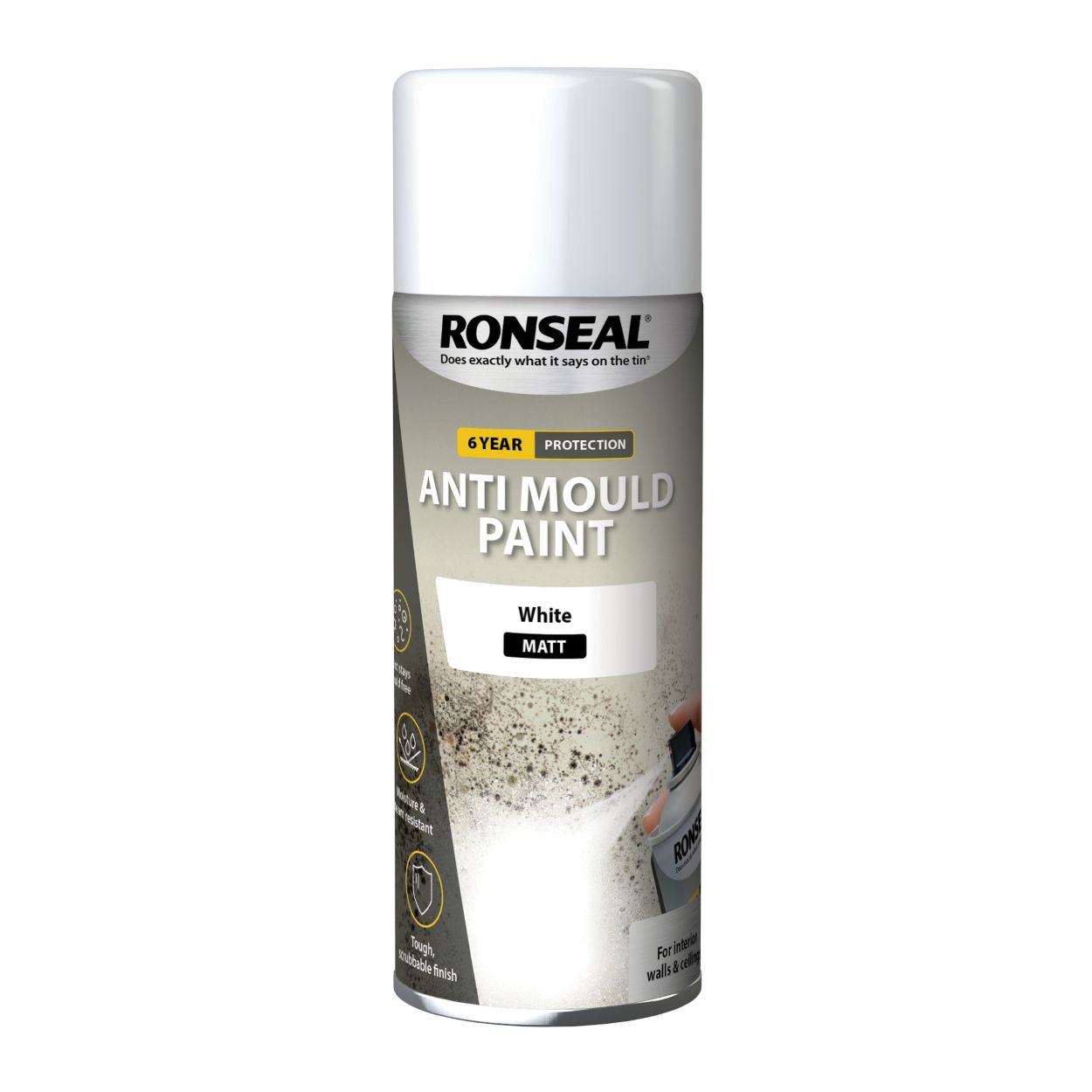Ronseal Quick Drying Anti Mould Aerosol 400Ml