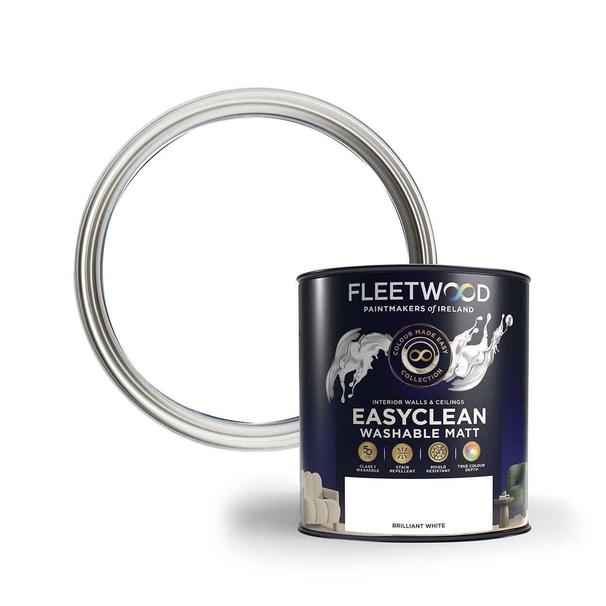 Fleetwood 5 Litre Easyclean Matt Brilliant White