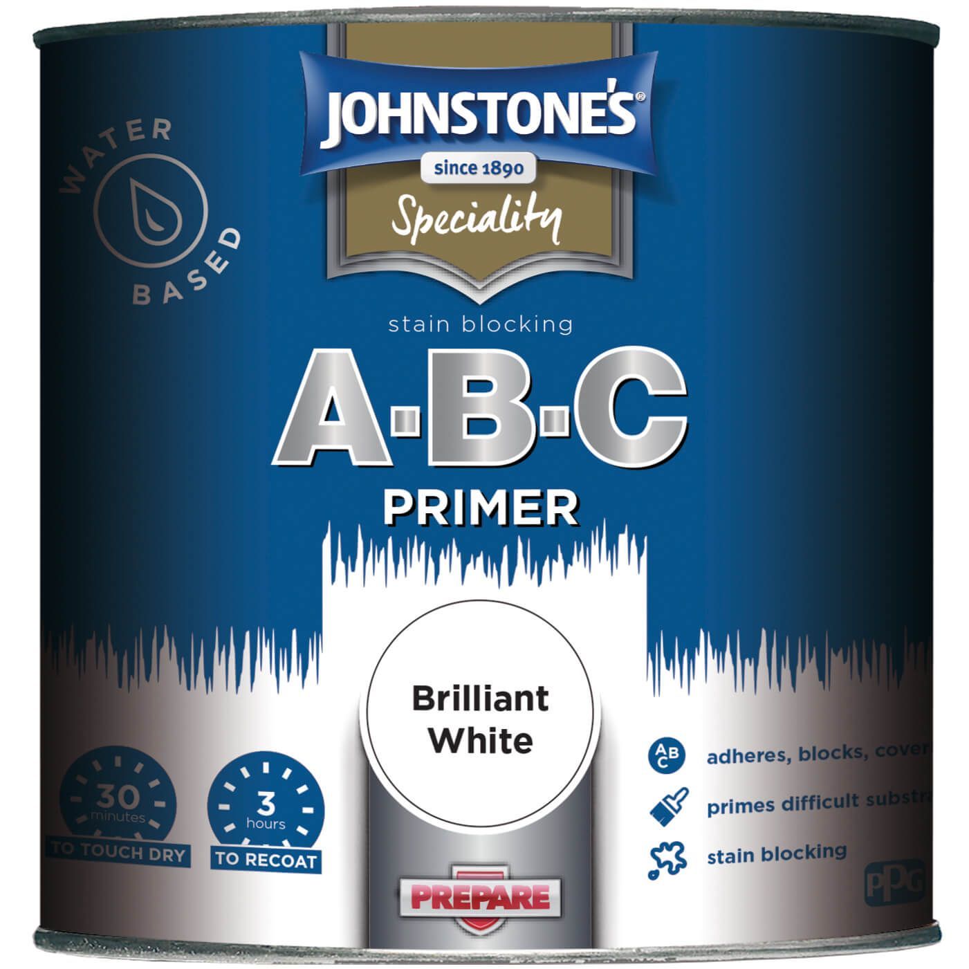 Johnstone's Abc Primer White 1Ltr