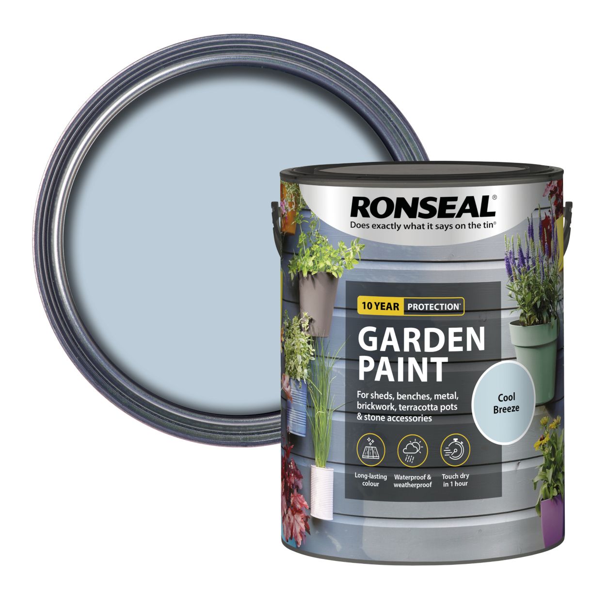 Ronseal Garden Paint Cool Breeze 5L