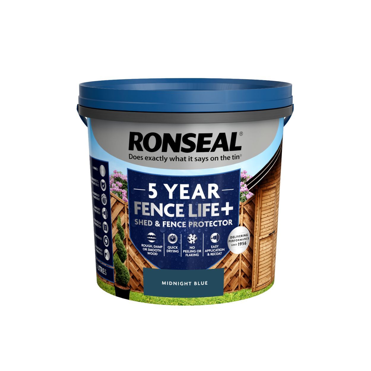 Ronseal Fence Life Plus Midnight Blue 5L