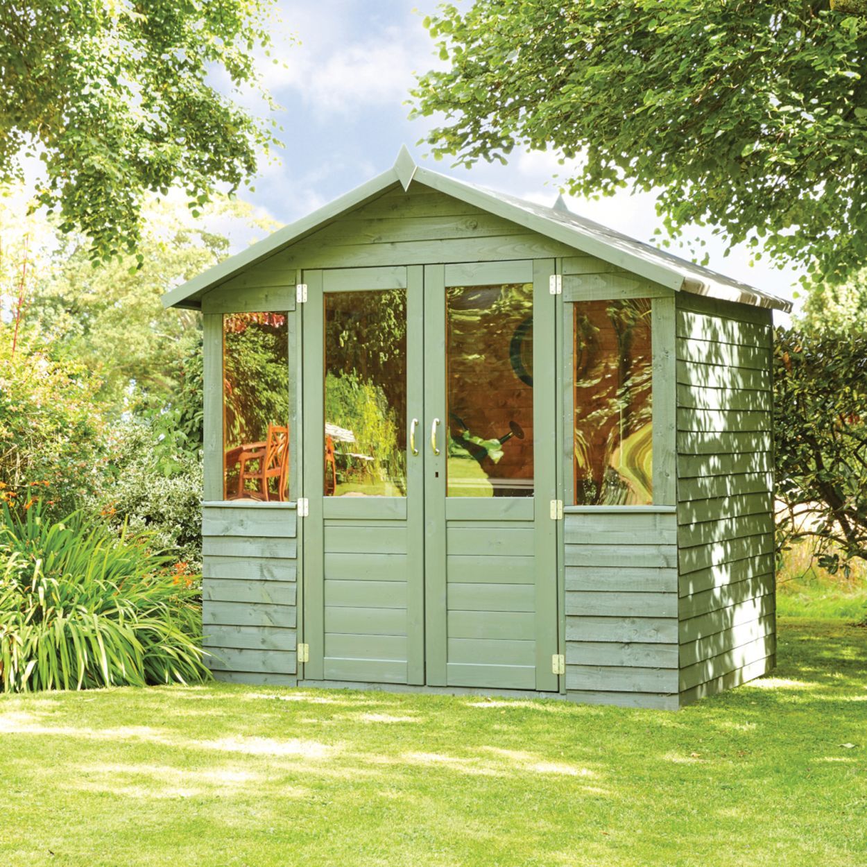 Ronseal 5 Year Fence Life Plus Shed & Fence Protector Sage 12L
