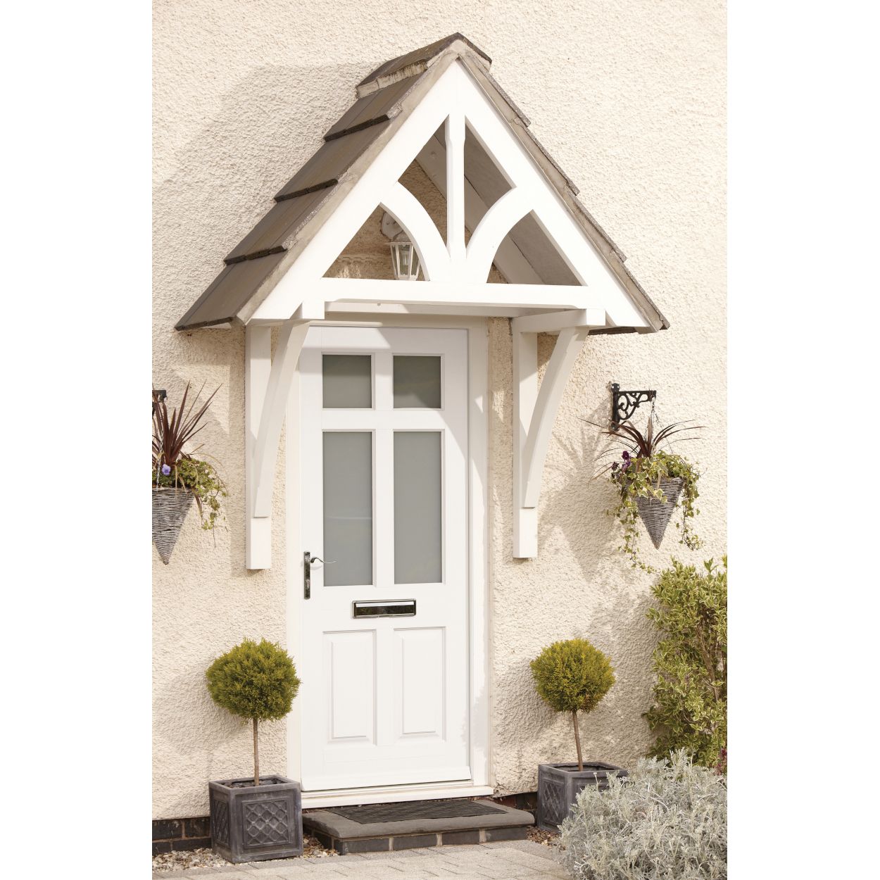 Ronseal 10 Year Weatherproof Paint White Gloss 750Ml