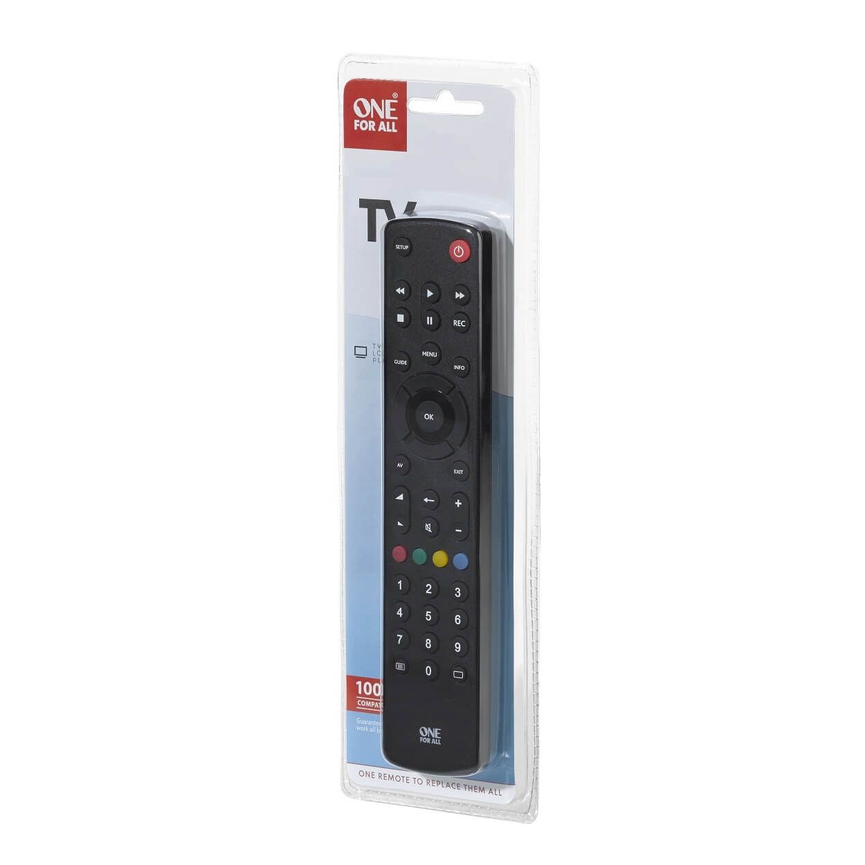 One For All Contour TV Remote Control