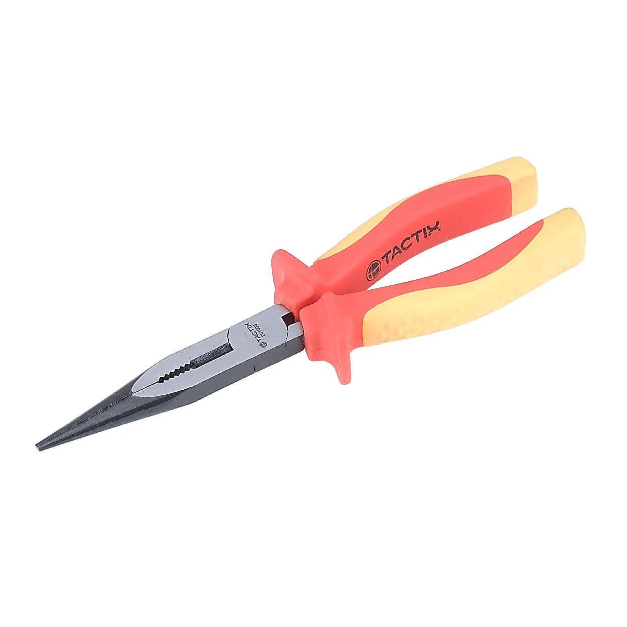 Tactix 200mm (8") Insulated Long Nose Pliers