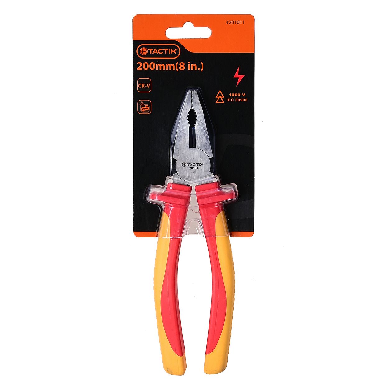 Tactix 200mm (8") Insulated Linesman Pliers