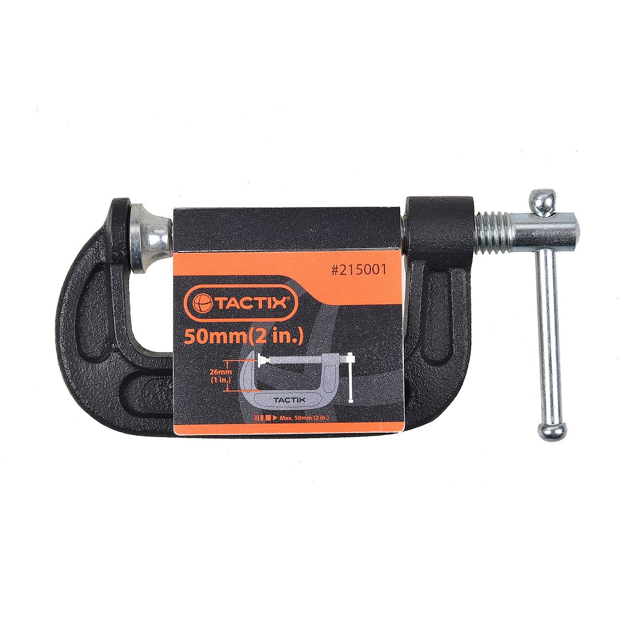 Tactix 50mm (2") C Clamp