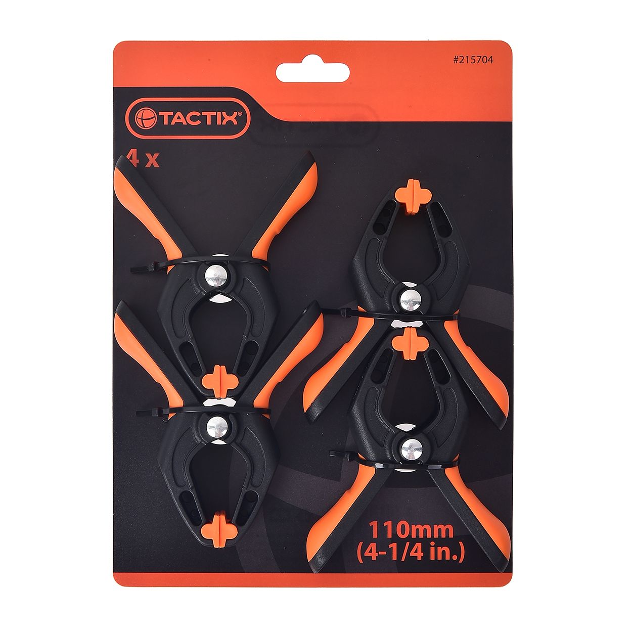 Tactix Nylon Clamp - 4 Piece