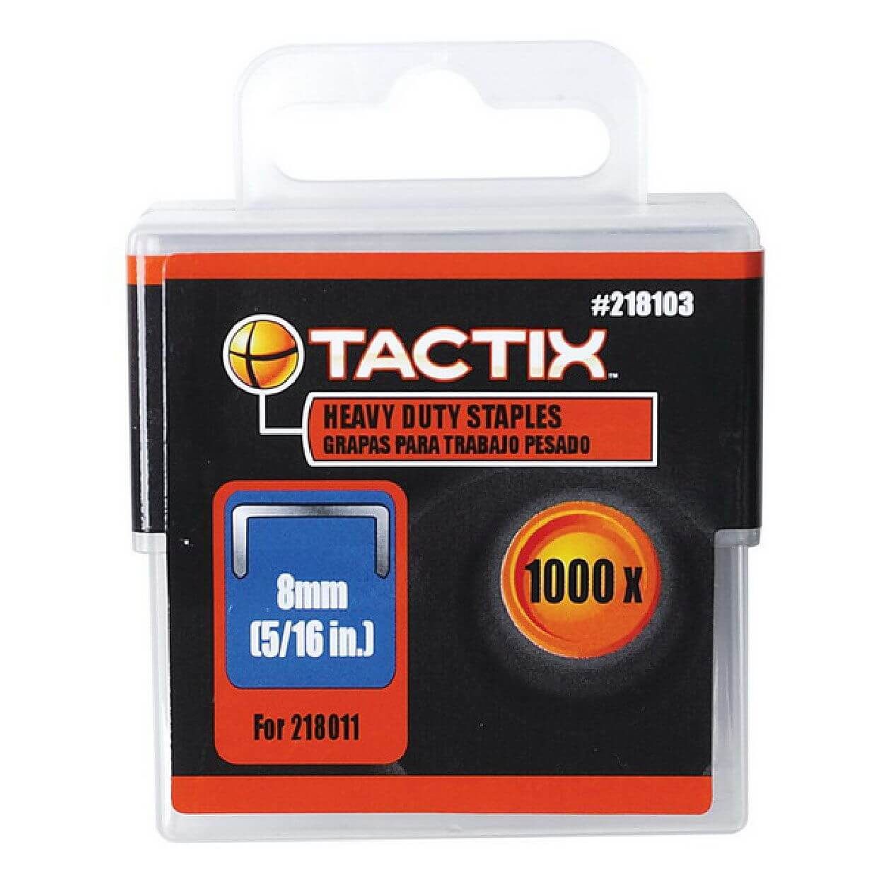 Tactix 12mm Heavy Duty Staple - 1,000 Pack