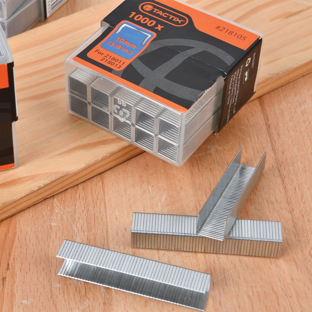 Tactix 8mm Light Duty Staple - 1,000 Pack