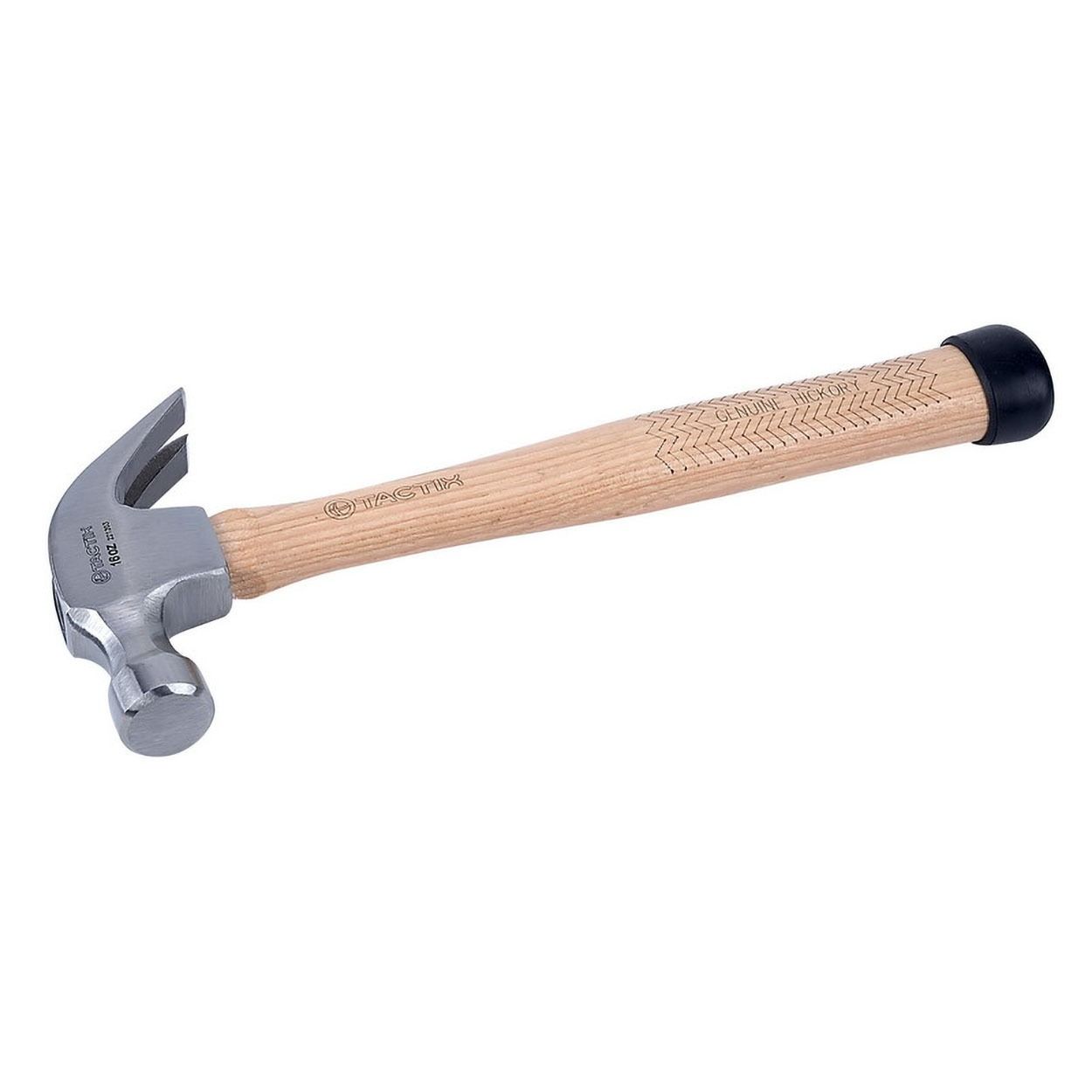 Tactix 450g(16Oz) Claw Hammer W/Hickory Handle