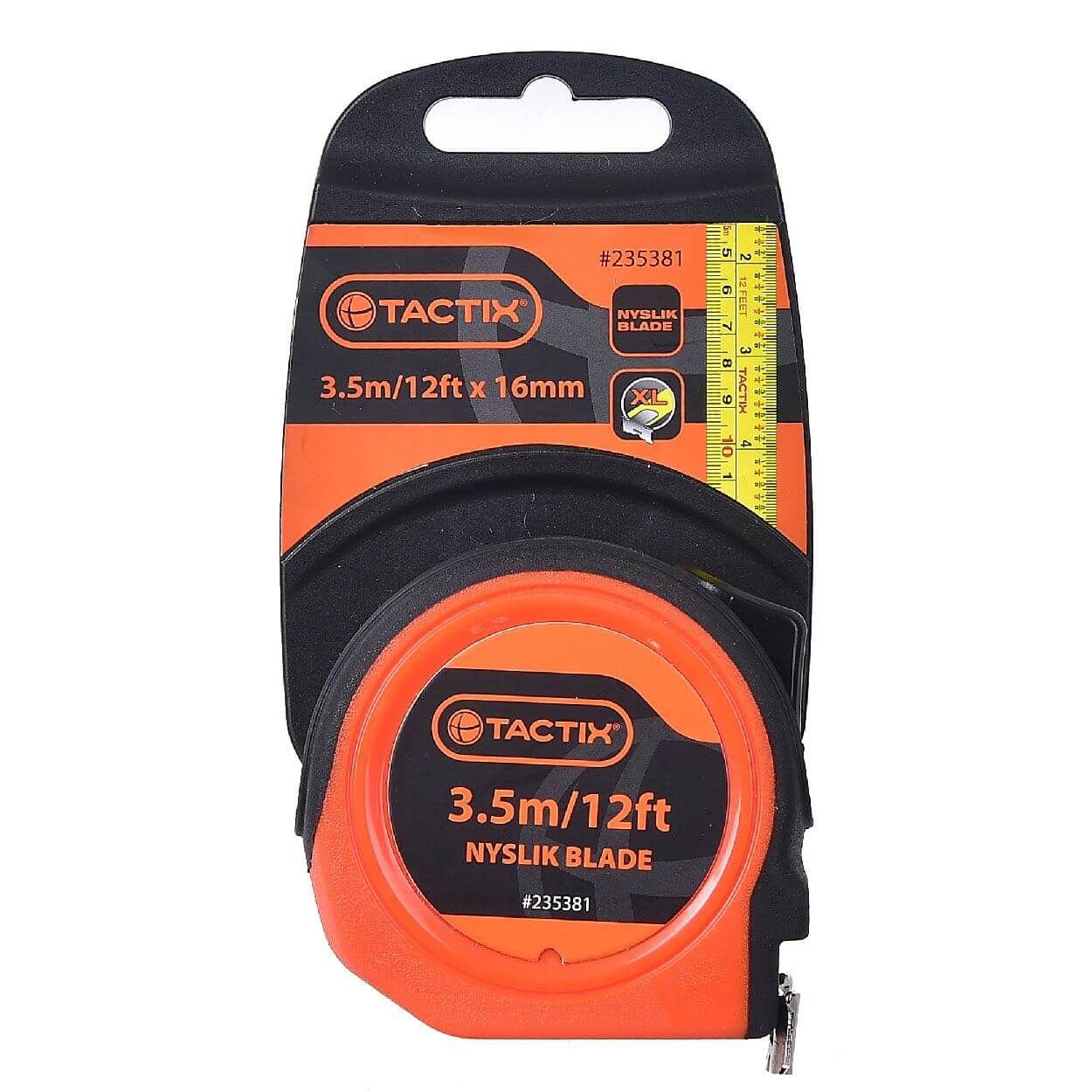 Tactix 3.5m (12Ft) Measuring Tape