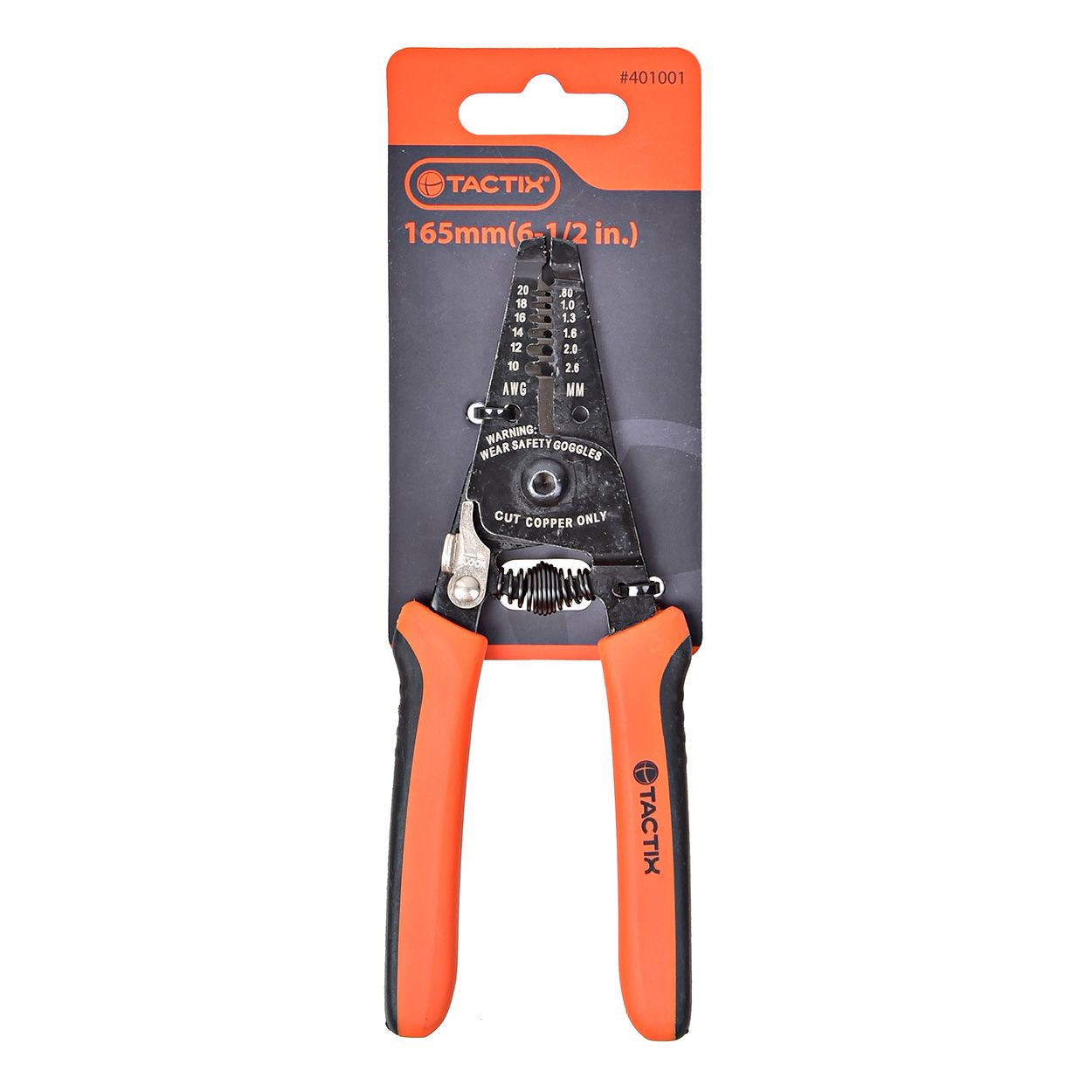 Tactix 165mm (6-1/2") Crimping Pliers