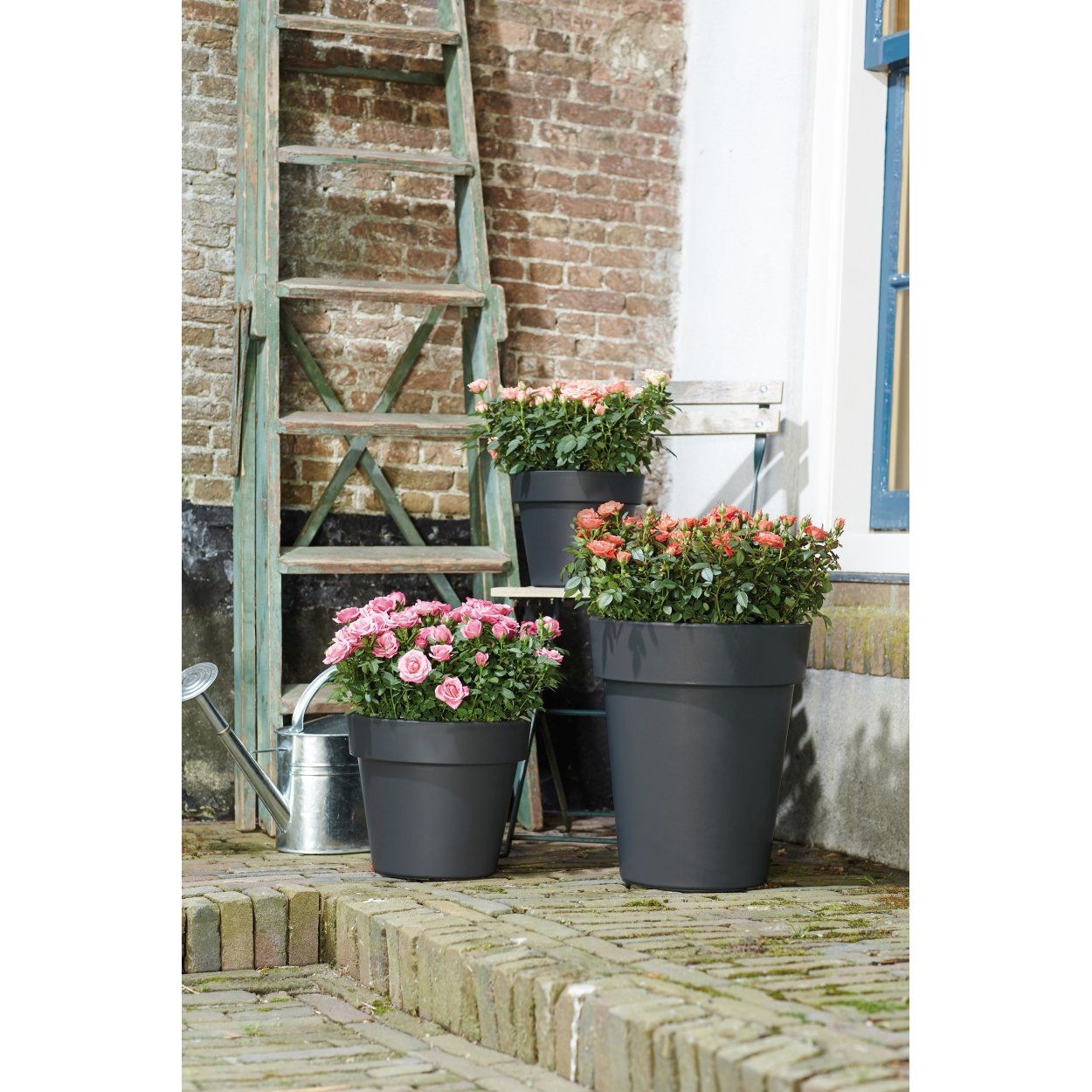 Elho Green Basics Top Planter Lively Black 30cm