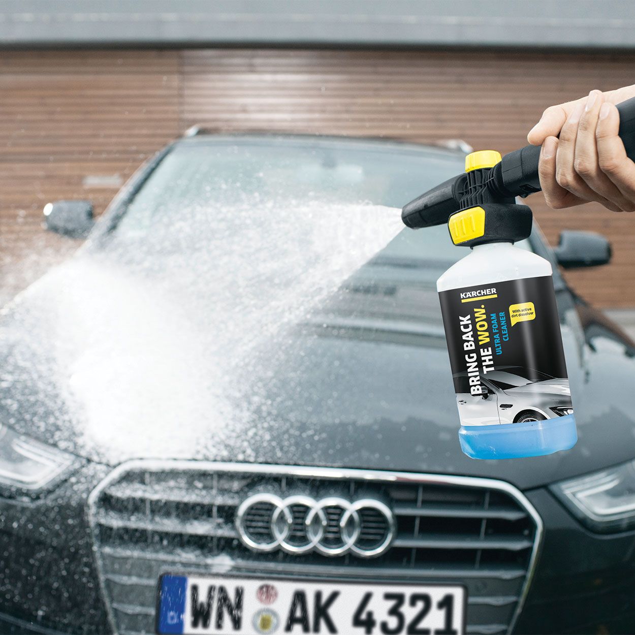 Karcher 1L Ultra Foam Cleaner With Nozzle