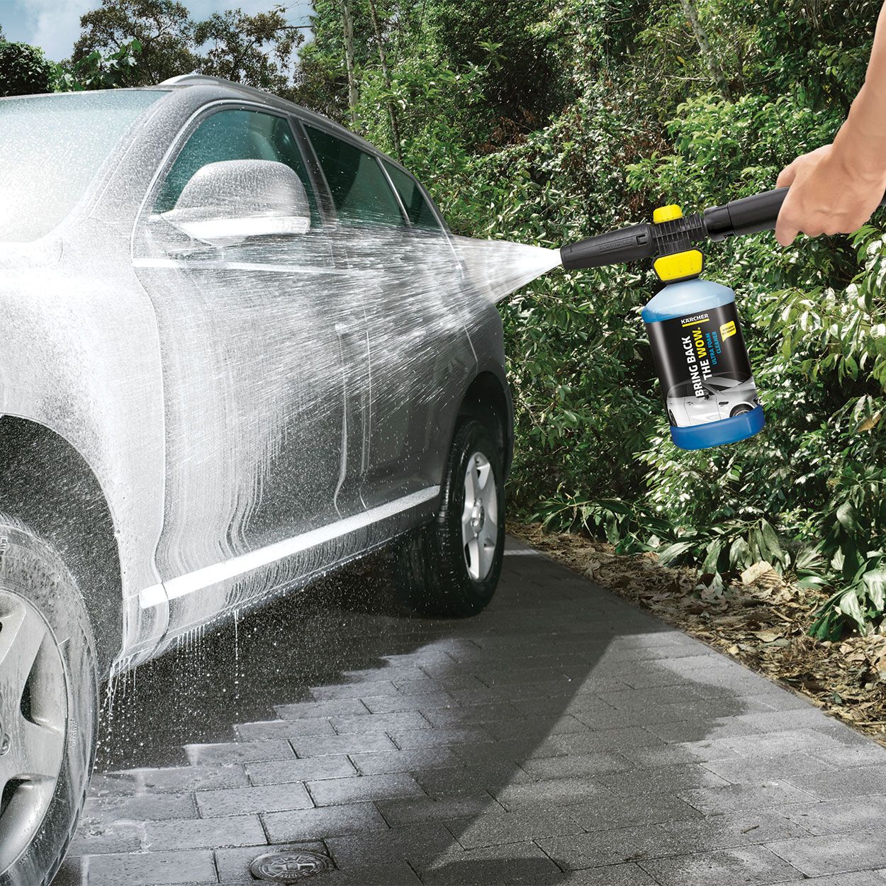 Karcher 1L Ultra Foam Cleaner With Nozzle