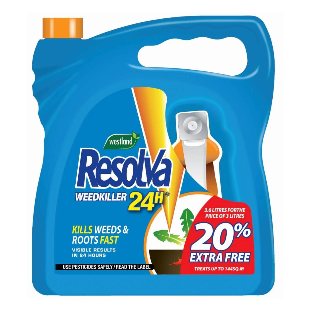 Westland Resolva 3 Litre 24 Hour Plus 20% Free