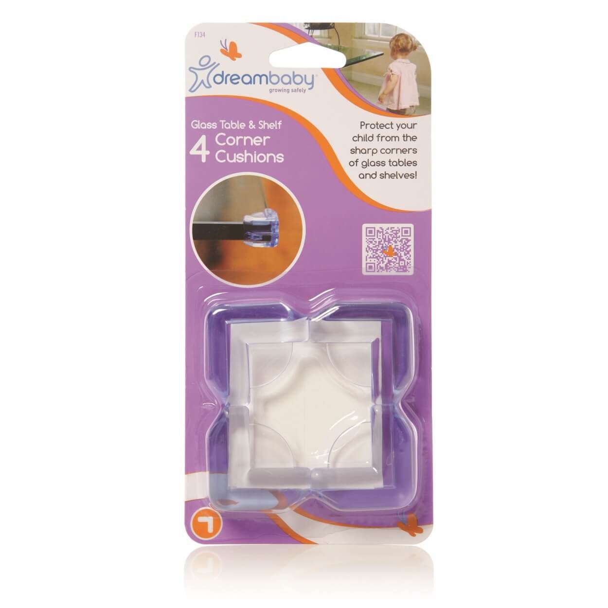 Dreambaby Glass Table & Shelf Corner Cushions 4 Pack