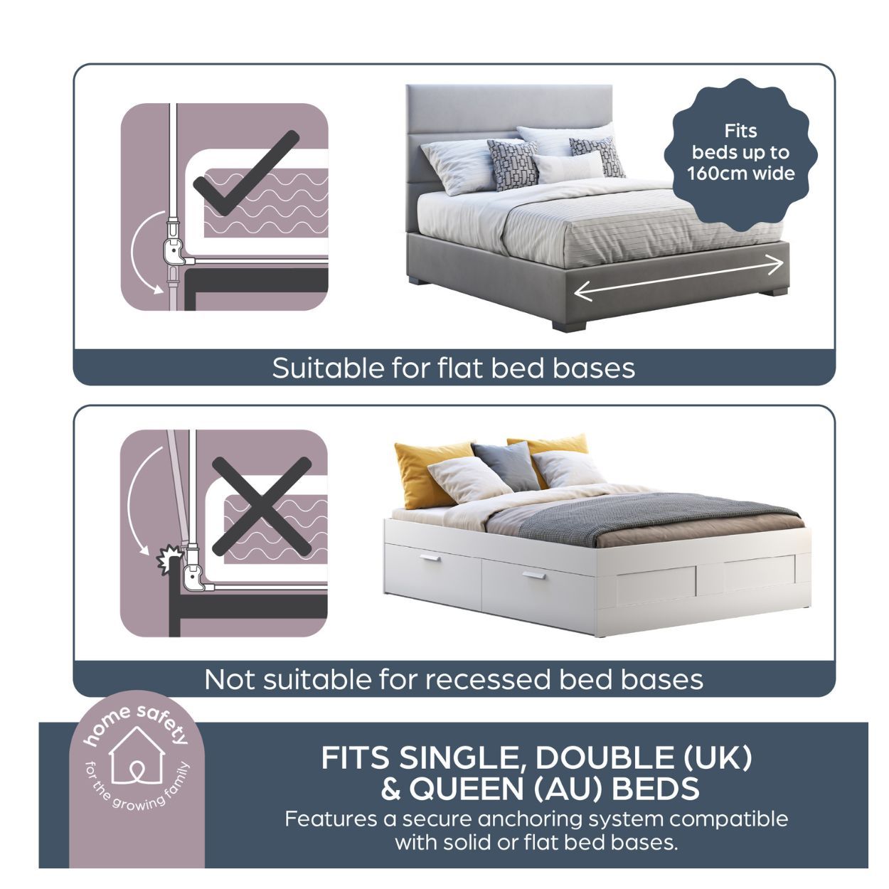 Dreambaby Phoenix Folding Bed Rail