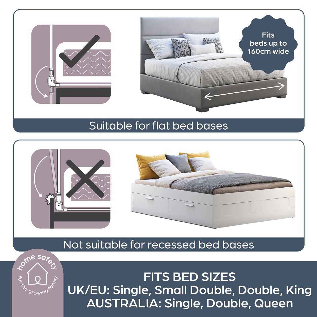 Dreambaby Phoenix Folding Bed Rail
