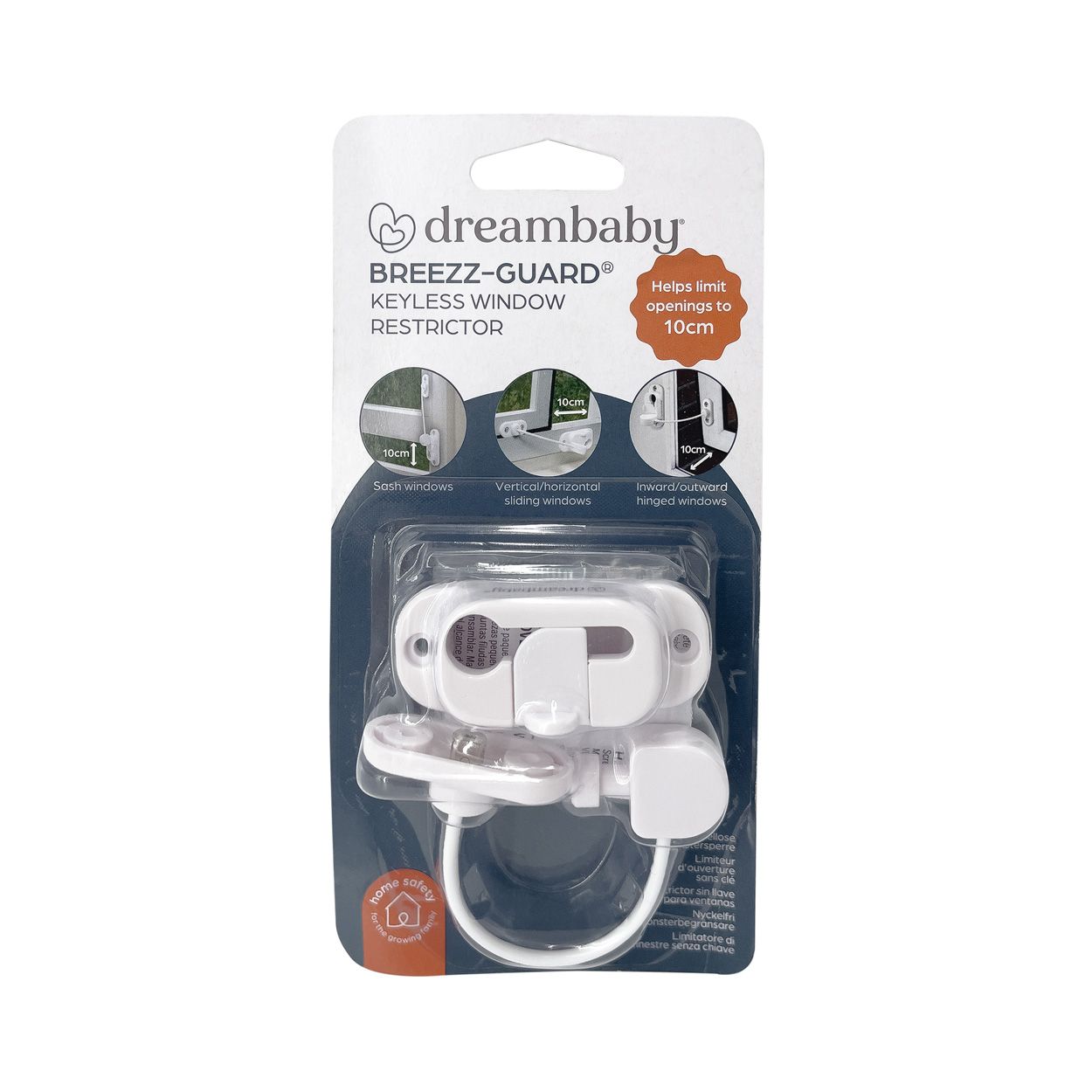 Dreambaby Breezz-Guard Keyless Window Restrictor