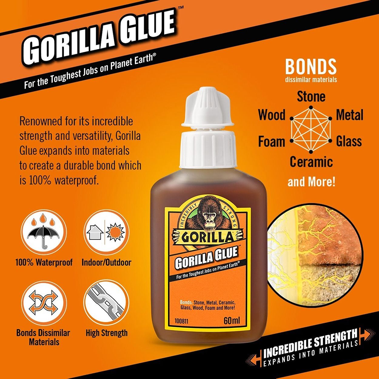 Gorilla 60ml Glue