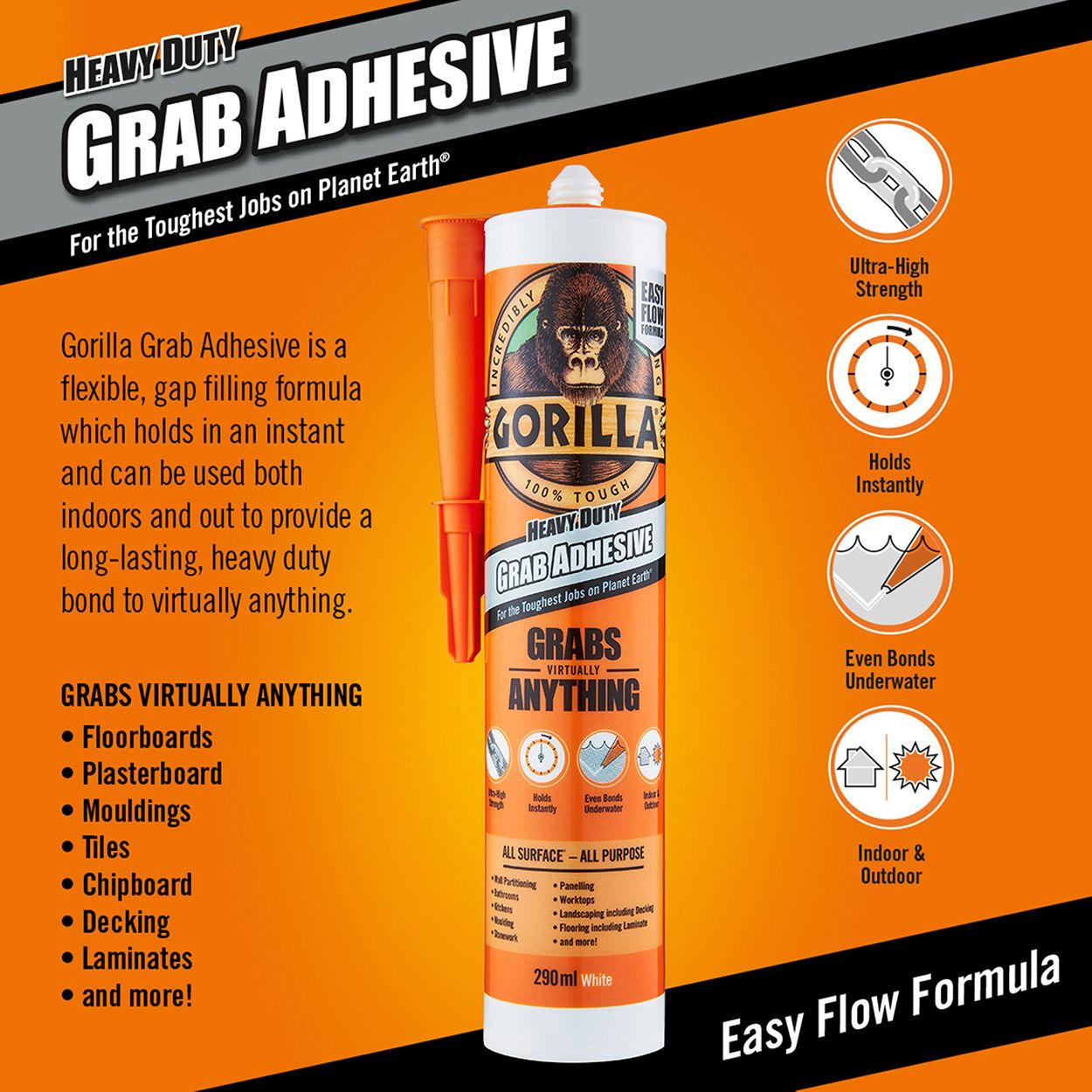 Gorilla Grab Adhesive