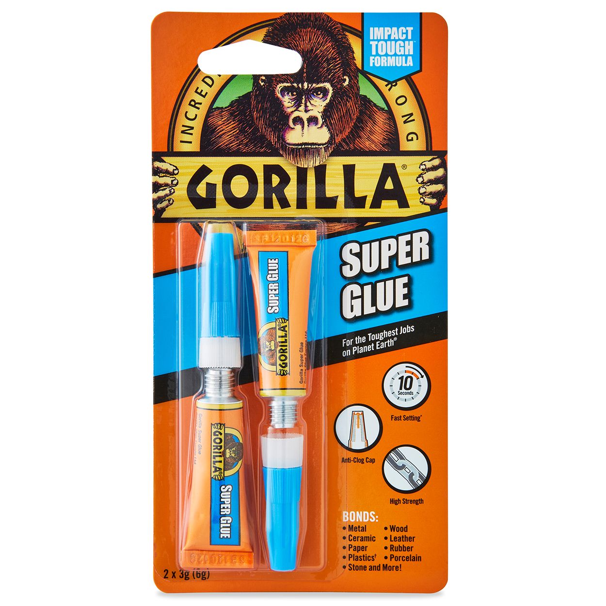 Gorilla 2X3Gm Super Glue