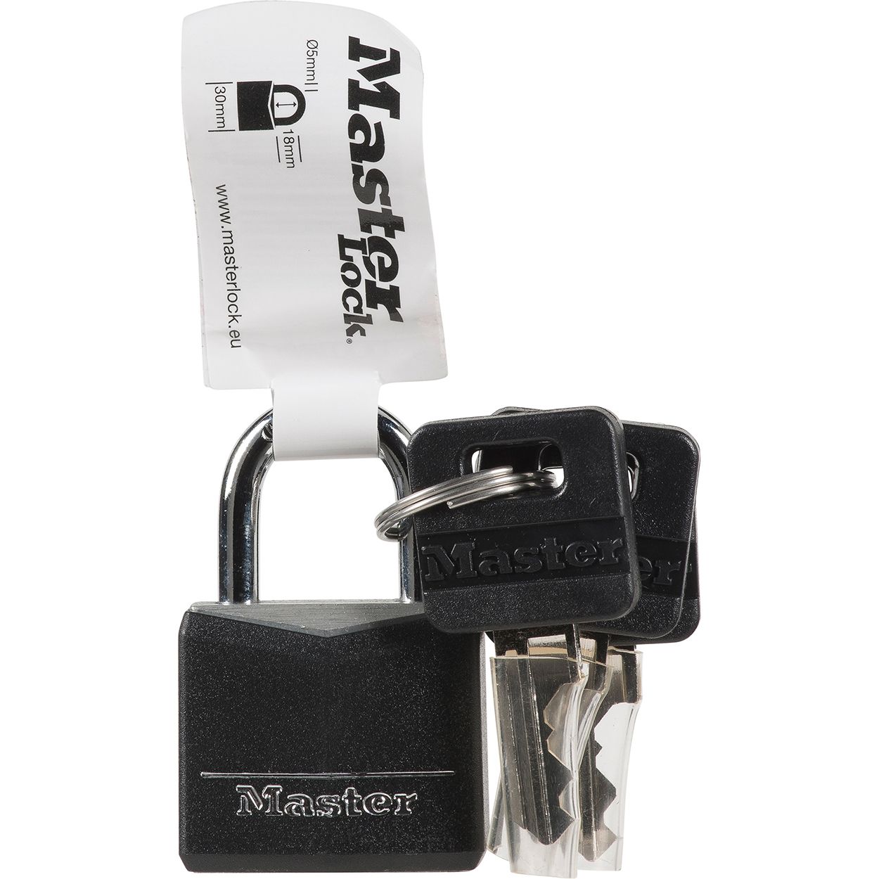 Master Lock Keyed Padlock in Aluminium