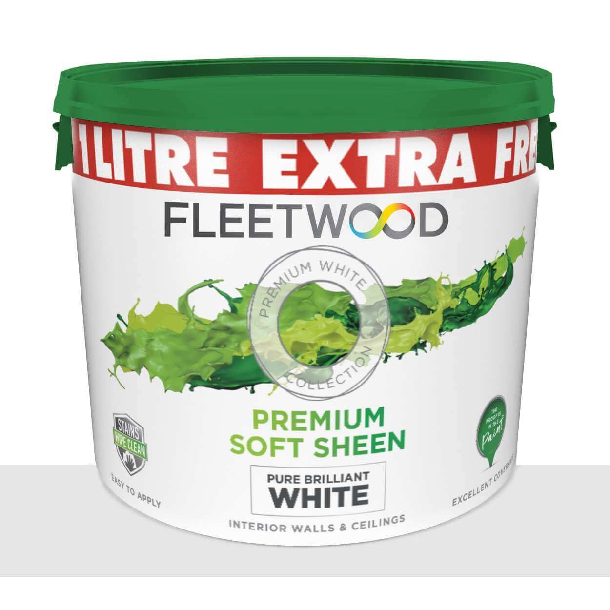 Fleetwood 9 Litre + 1 Litre Extra Free Premium Sheen White