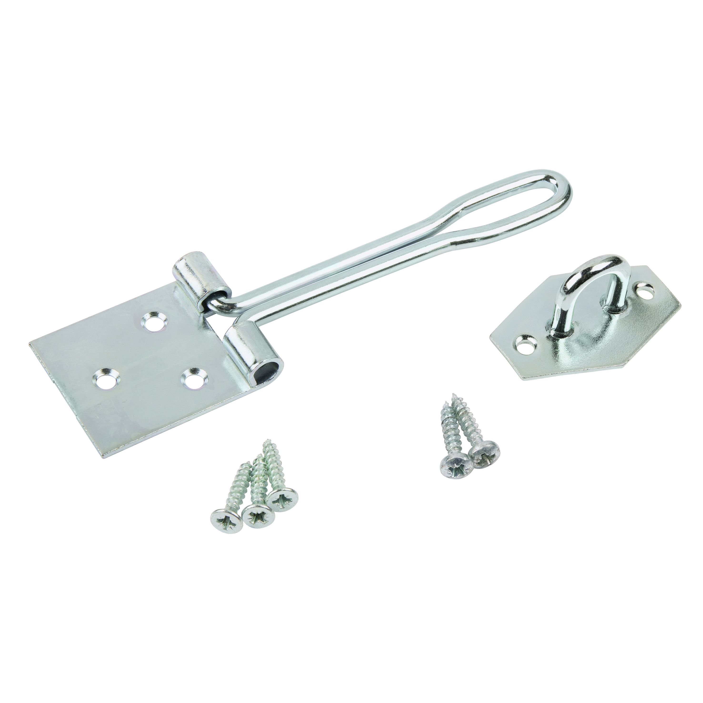 Suki Hasp With Staple 100 Mm Zinc Plated