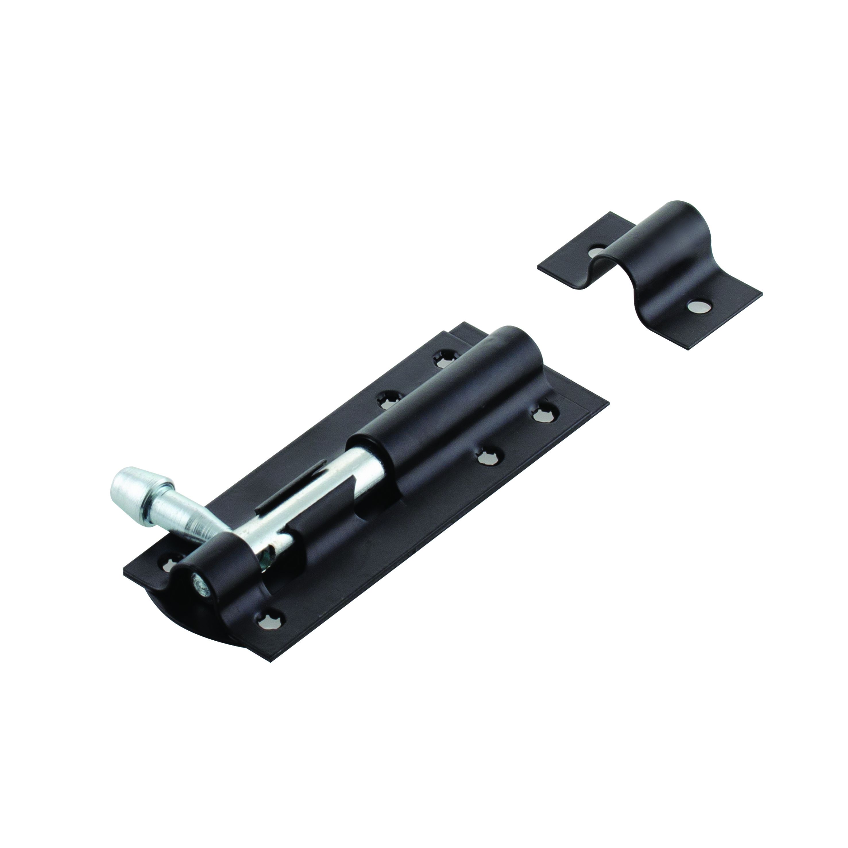 Suki Barrel Bolt Black 120X 40