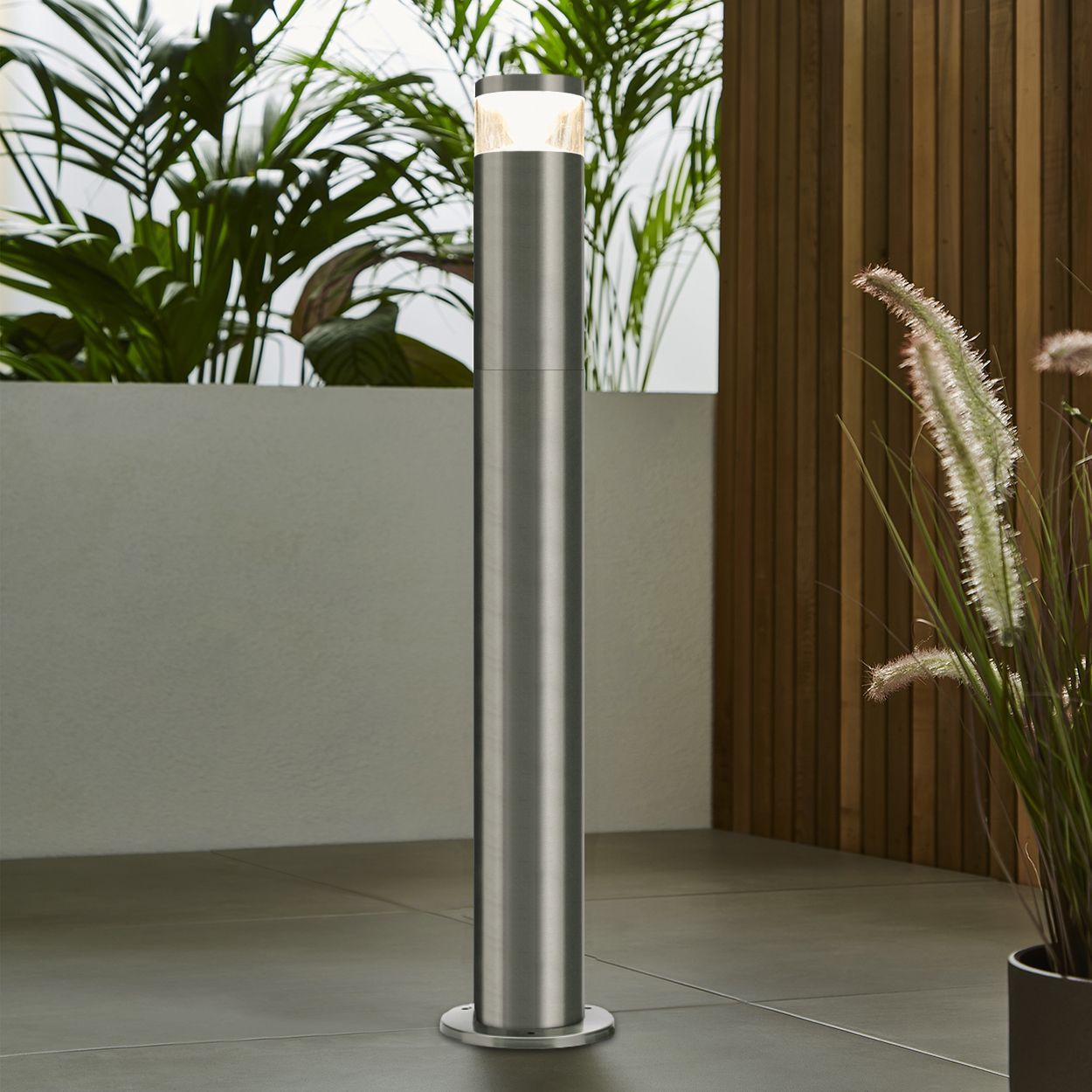 4W Led Post Lantern Stainless Steel