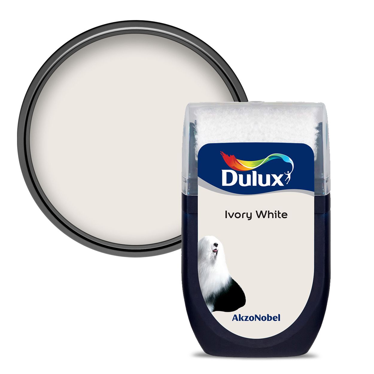 Dulux Ivory White 30ml Tester