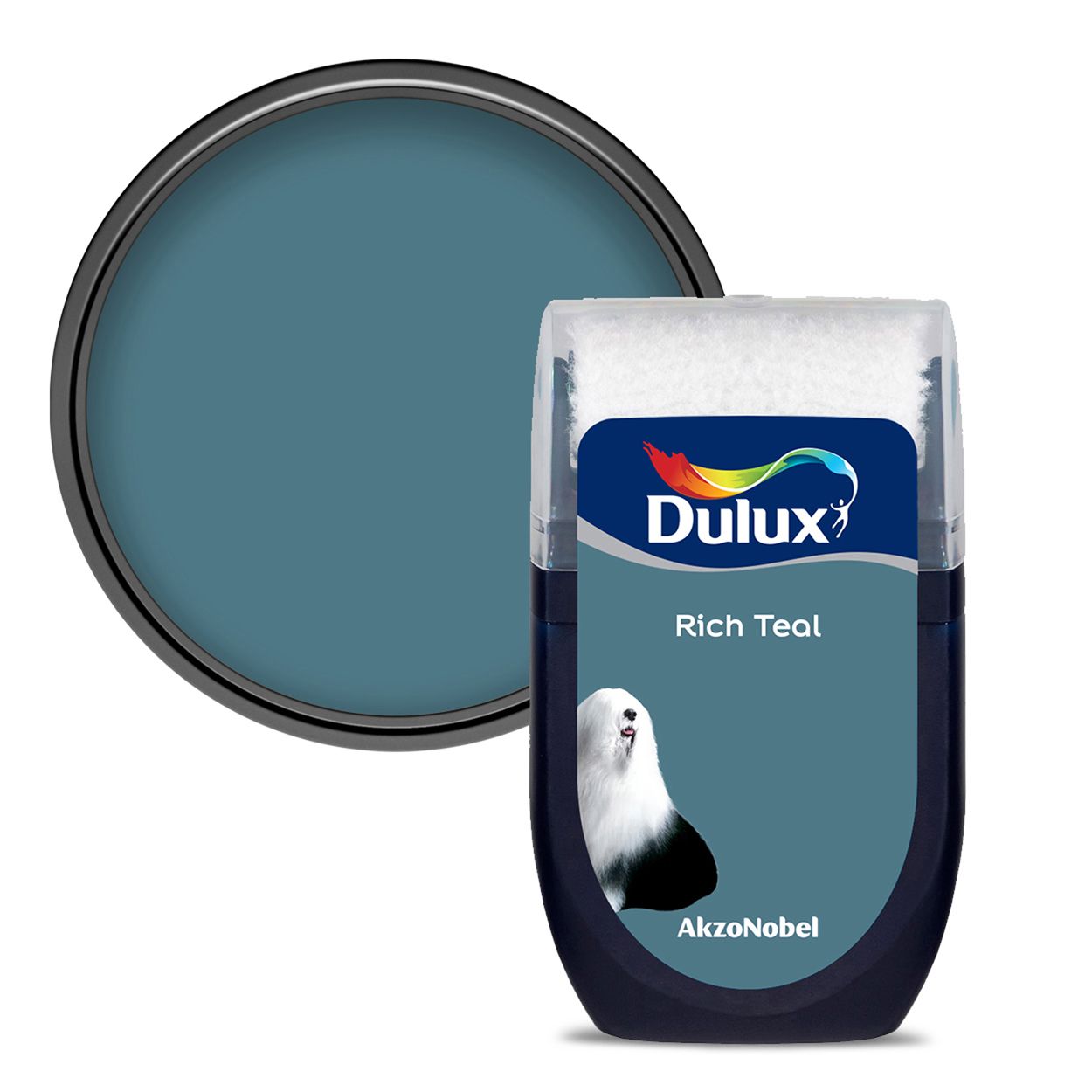 Dulux Rich Teal 30ml Tester