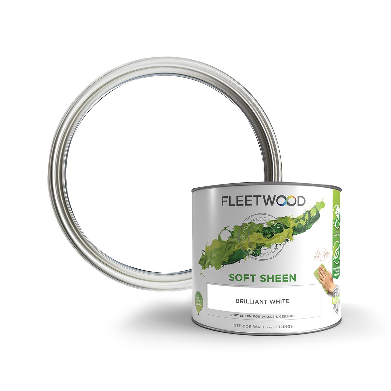 Fleetwood 2.5 Litre Premium Softsheen Brilliant White