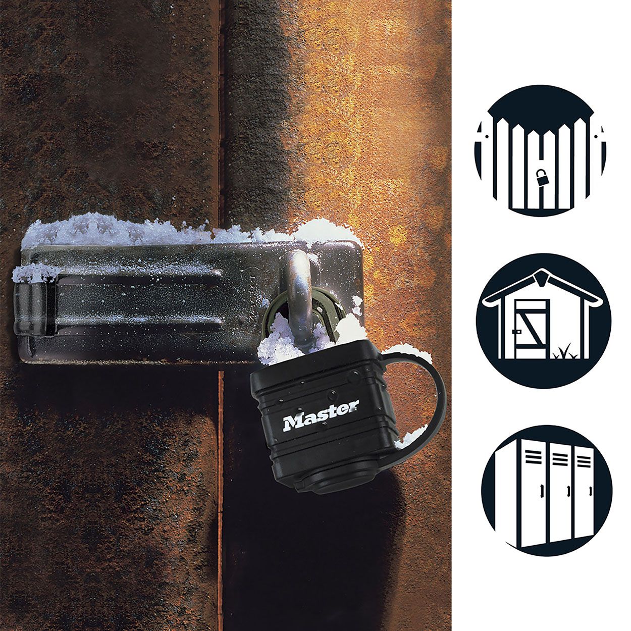 Master Lock Laminated Steel Padlock - Twin Pack