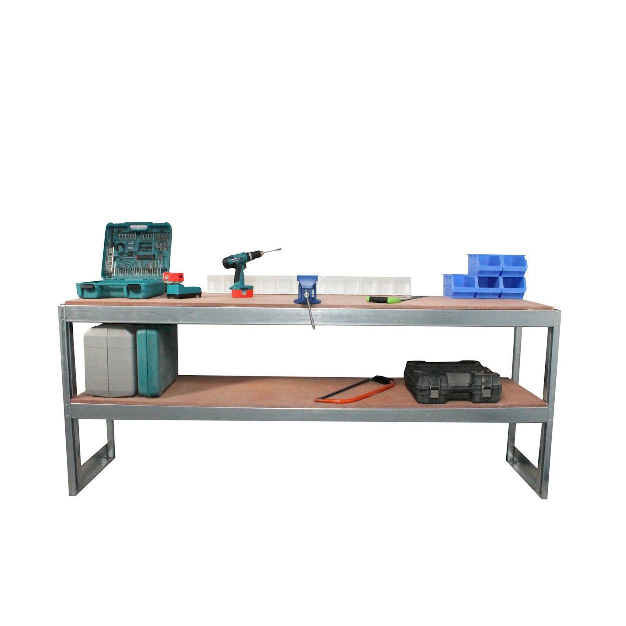 Adman Bench and Voice Option 8ft (only available to order with an Adman Steel Shed)