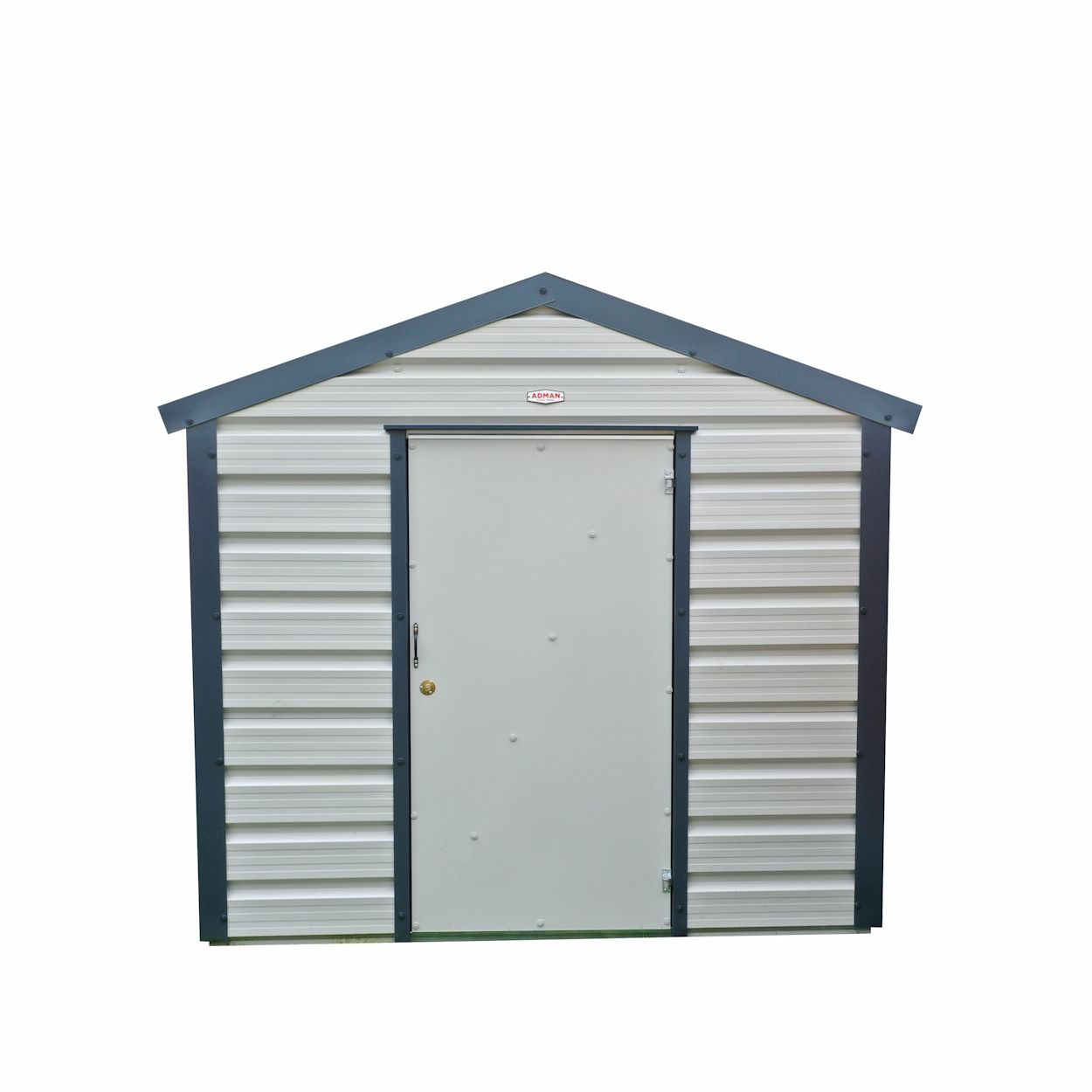 Adman Multistore Standard Colour Metal Shed 6ft x 7ft