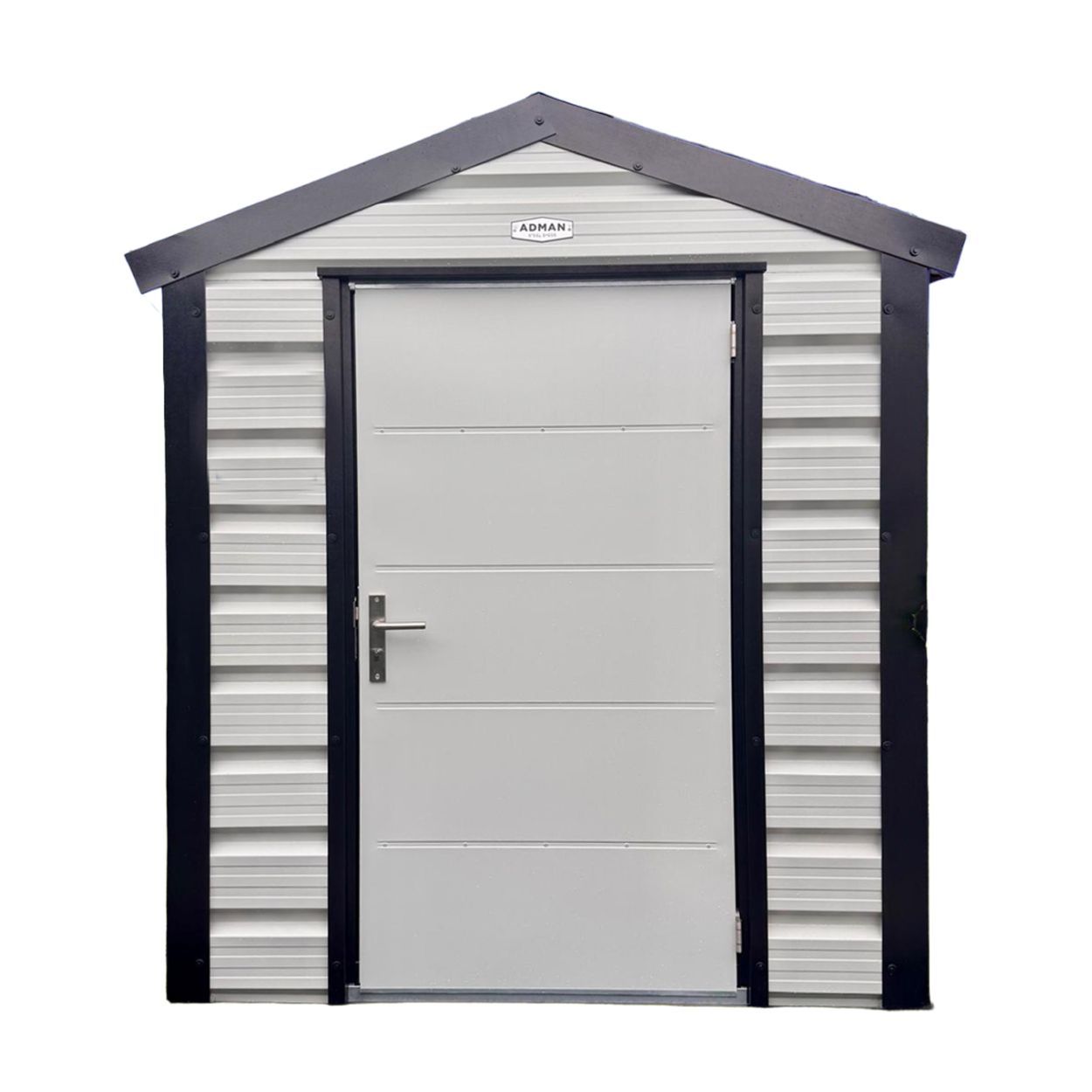 Adman Multistore Standard Colour Metal Shed 6ft x 7ft