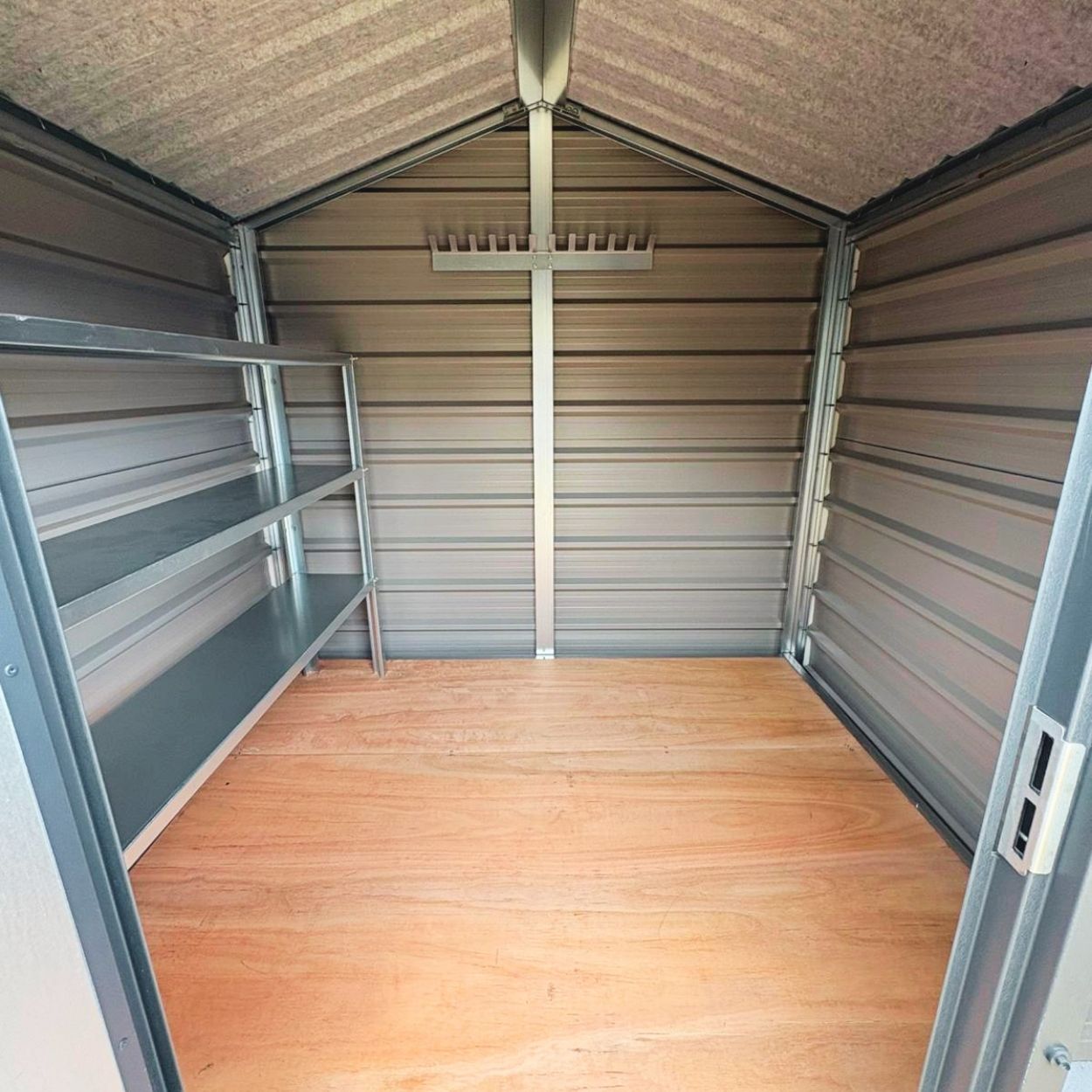 Adman Multistore Steel Garden Shed 8ft x 10ft