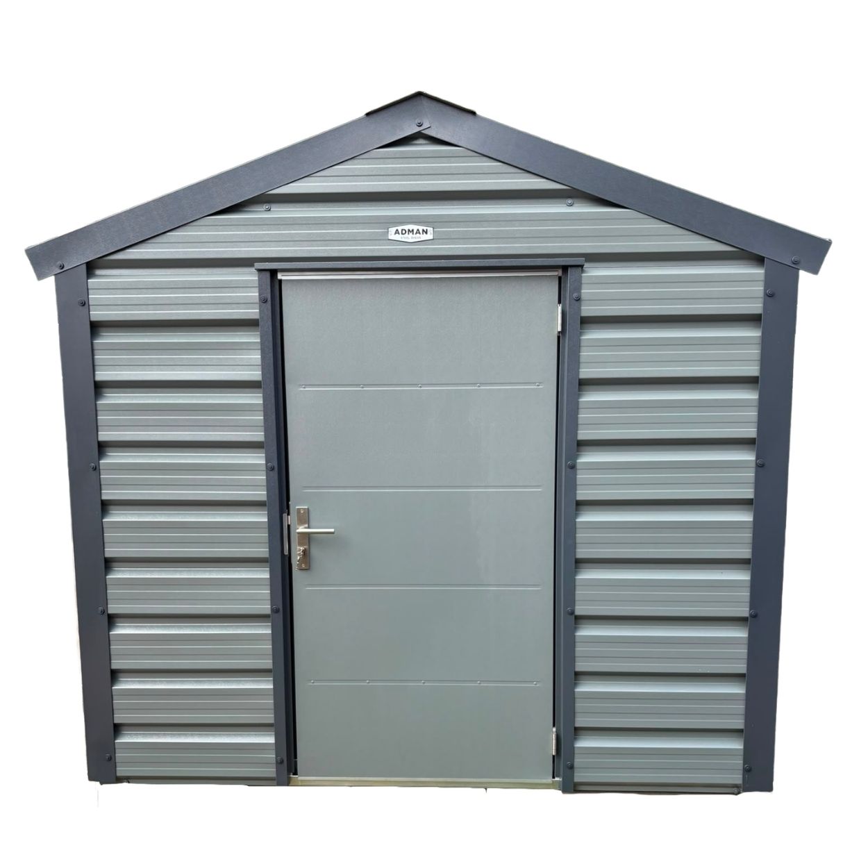 Adman Multistore Standard Colour Garden Metal Shed 8ft x 13ft 6"