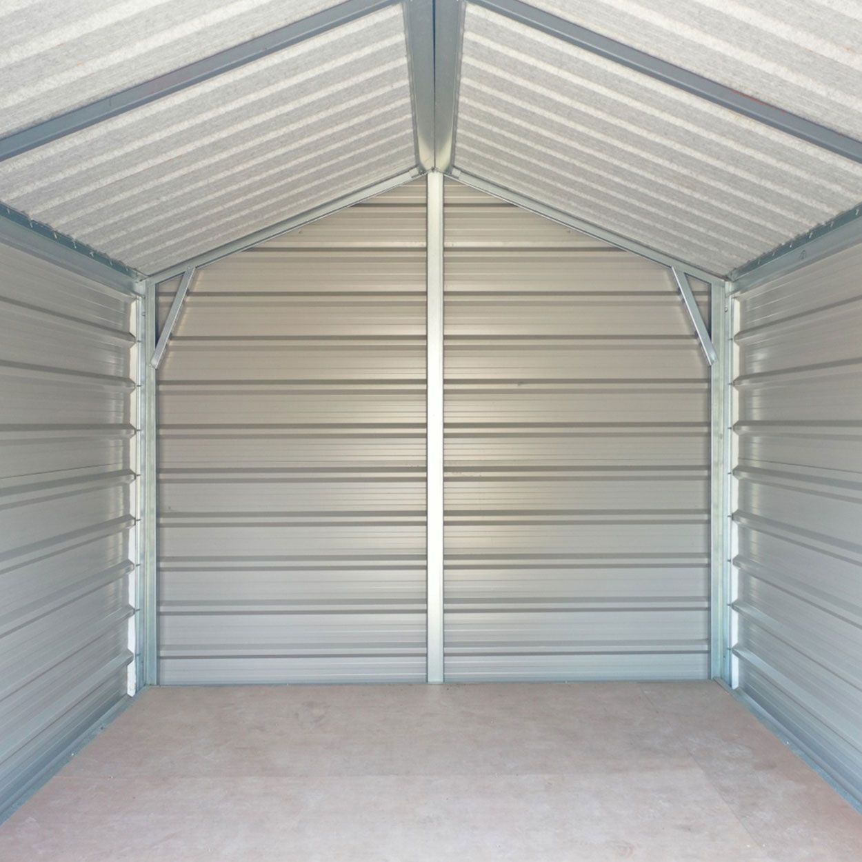 Adman Multistore Standard Colour Garden Metal Shed 8ft x 13ft 6"