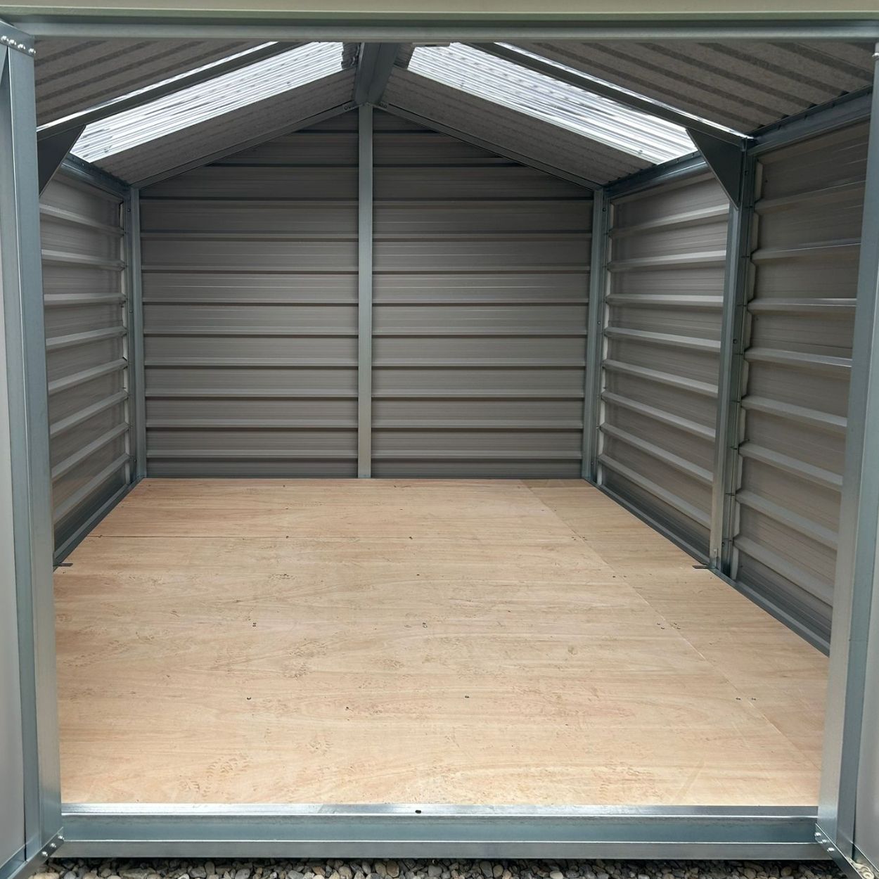 Adman Multistore Steel Garden Shed 10ft x 13ft 6"