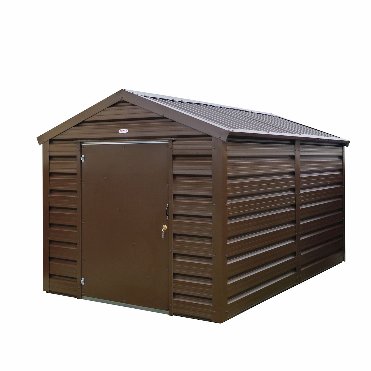 Adman Multistore Standard Colour Garden Metal Shed 10ft x 13ft 6"
