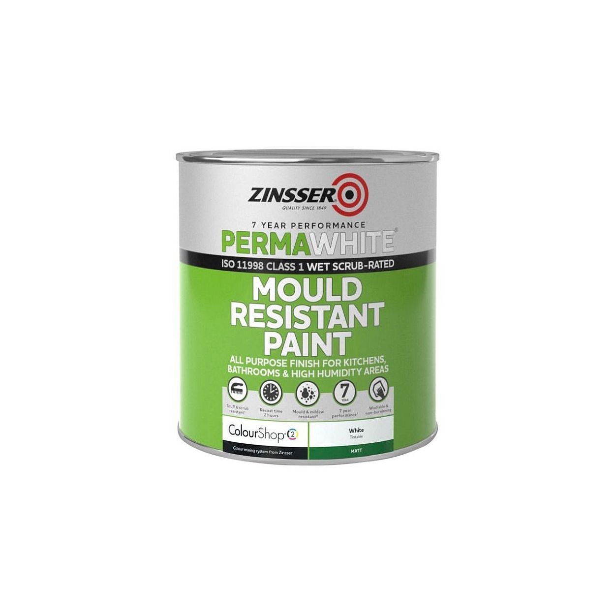 Zinsser Perma White Interior Matt 1Ltr