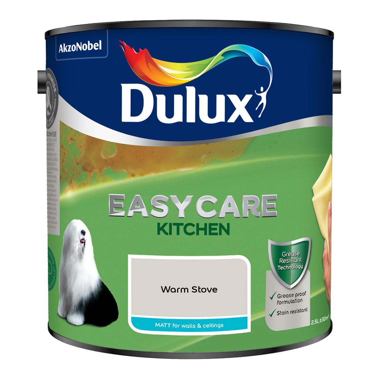 Dulux Easycare Kitchen Warm Stove 2.5L