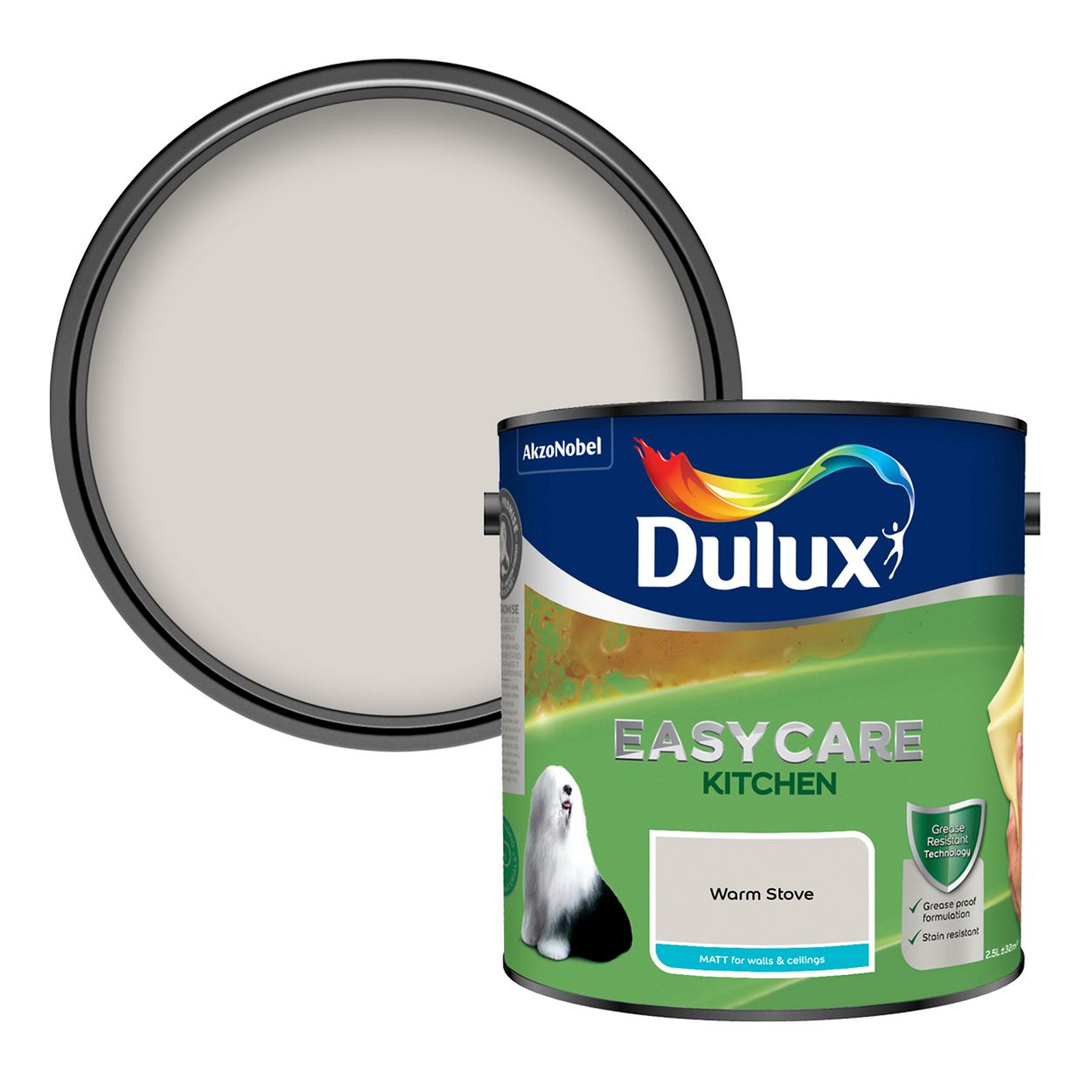 Dulux Easycare Kitchen Warm Stove 2.5L